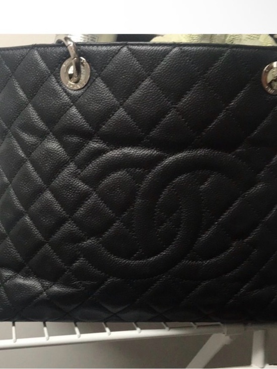 CHANEL Handbags - CHANEL Black Quilted Leather Hobo with Interlocking CC
